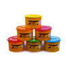 PAK 6 POTS 460G PÂTE  JOUER COLORIS FLUOS ASSORTIS BLANDIVER