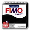 PAIN DE 57 G DE PÂTE FIMO SOFT NOIR