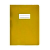 LOT DE 10 PROTÈGE-CAHIERS OPAQUES 24 X 32 SANS RABAT JAUNE