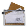 POCHETTE ZIPPÉE PVC 19 X 25 CM SEMI-TRANSPARENT
