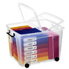 BOÎTE RANGEM ROULETTES STRATA 75 LITRES 60X48,5X41,5CM CEP