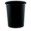 CORBEILLE À PAPIER NOIRE RECYCLÉE NOIR- D 28 CM BUDGET