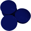 LOT DE 4 AIMANTS RONDS DIAMÈTRE 32 MM  BLEU