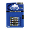 PAQUET DE 4 PILES ALCALINE MAXELL AAA (LR03)
