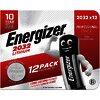 PAQUET DE 12 PILES BOUTONS LITHIUM ENERGIZER CR2032