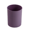 POT À CRAYONS PASTEL VIOLET GLOSSY- D 7,5 X 10 CM FAIBO