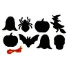 KIT DE 8 FORMES À GRATTER HALOWEEN