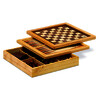 COFFRET ÉCHECS/DAMES/BACKGAMMON