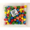 SACHET DE 100 BOULES EN CELLULOSE D 25MM COLORIS ASSORTIS