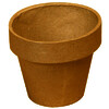 LOT DE 10 POTS DE FLEURS EN CARTONS D10 X 10 CM