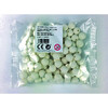 SACHET DE 50 BOULES EN CELLULOSE D 30MM BLANC