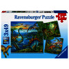 LOT DE 3 PUZZLES DE 49 PIÈCES 