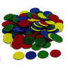 LOT DE 100 JETONS COLORÉS