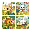 PUZZLES ÉVOLUTIFS ANIMAUX DE LA FERME 6/9/12 ET 16 PIÈCES