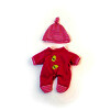 ENSEMBLE DE VÊTEMENTS DE NUIT FILLE POUPÉE DE 21 CM