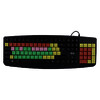 CLAVIER FILAIRE COLORÉ POUR ENFANTS - AZERTY