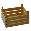 LOT DE 3 CAGETTES EN BOIS VIDES
