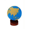GLOBE DES CONTINENTS D 16 CM MÉTHODE MONTESSORI,