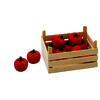 CAGETTE DE 10 TOMATES EN BOIS