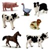 ANIMAUX DE LA FERME - LOT DE 7 ANIMAUX