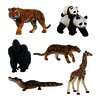 ANIMAUX DE LA JUNGLE - LOT DE 6 ANIMAUX