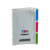 CAHIER POLY TRIO 3EN1 AVEC 3 SECTIONS 90G/M² 96P SÉY 24X32CM