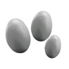 LOT DE 100 ŒUFS EN POLYSTYRÈNE TAILLES ET COLORIS ASSORTIS