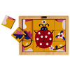 PETIT PUZZLE MAGIQUE - LA COCCINELLE ET LES CHAMPIGNONS