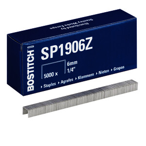 BOÎTE DE 5000 AGRAFES SP19 1/4 BOSTITCH