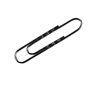 BOÎTE DE 100 ATTACHES ONDULÉES ACIER ZINGUÉ 77 MM