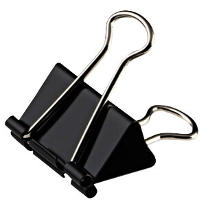 BOÎTE DE 12 PINCES MÉTAL DOUBLE CLIP 32 MM