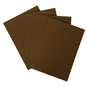 PAQUET DE 100 PLATS DE COUVERTURE RECYCLÉS A4 SABLE CLAIR