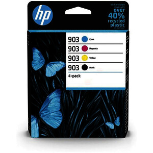 HP 903 PACK 4 CART. NO + 3 COL D'ORIGINE (6ZC73AE)