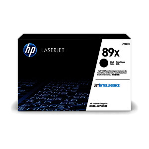 HP 89X TONER LASER NOIR D'ORIGINE (CF289X)