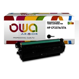 TONER LASER REMAN. POUR HP 37A NOIR OWA