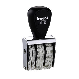 TAMPON DATEUR CAOUTCHOUC 4MM