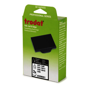 BLISTER 3 RECHARGES PRÉ0ENCRÉES TRODAT 6/580NOIR