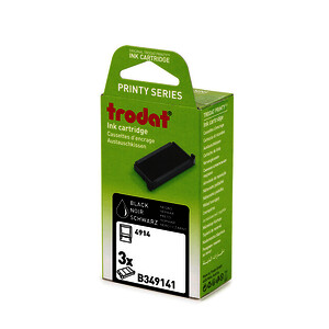 BLISTER 3 RECHARGES PRÉ0ENCRÉES TRODAT 6/49140NOIR