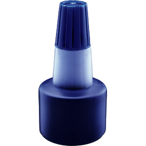 ENCRE À TAMPON FLACON 30ML-BLEU