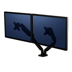 BRAS SUPPORT ÉCRAN DOUBLE ARTICULÉ USB NO PLATINUM FELLOWES