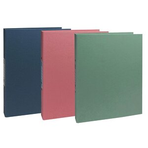 10 CLASSEURS 4 ANNEAUX AUTENTIK ASSORTIS DOS 4 CM EXACOMPTA