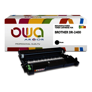 TAMBOUR LASER REMANUFACTURÉ BROTHER DR2400 NOIR OWA