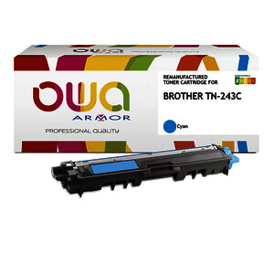 TONER LASER REMANUFACTURÉ POUR BROTHER TN243C CYAN OWA