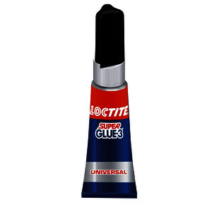 TUBE DE 3G DE COLLE SUPER GLUE LIQUIDE ORIGINAL LOCTITE