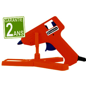 PISTOLET À COLLE + 2 RECHARGES DE BÂTONS DE COLE CLEOPATRE
