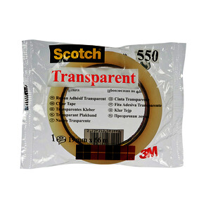 ROULEAU ADHÉSIF SCOTCH 550 19MMX66M SACHET 3 M