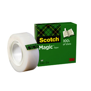 ROULEAU ADHÉSIF INVISIBLE SCOTCH MAGIC 810 19 MM X 33 M 3M