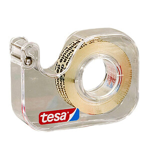 ROULEAU ADHÉSIF DOUBLE FACE SUR DÉVIDOIR 12 MM X 7,5 M TESA