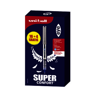 LOT DE 20 UB 157 DONT 4 OFFERTS BLEU POINTE MOYENNE UNIBALL