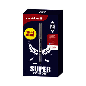 LOT DE 20 UB 157 DONT 4 OFFERTS NOIR POINTE MOYENNE UNIBALL